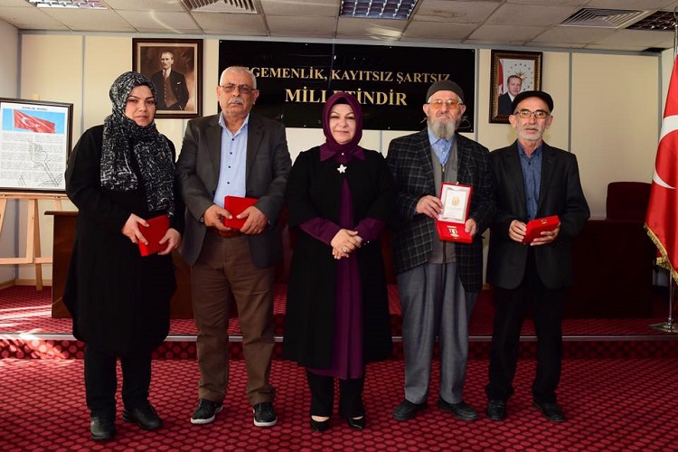 37 Kıbrıs Gazisi için Milli Mücadele Madalyası Töreni Düzenlendi
