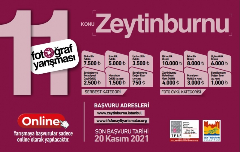 Geleneksel 11. Zeytinburnu Fotoğraf Yarışması