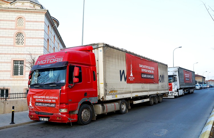 Sancaktepe Belediyesinden Elazığ’a yardım kampanyası