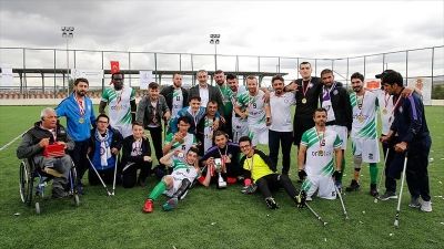 Ampute futbolun şampiyonu Osmanlıspor 