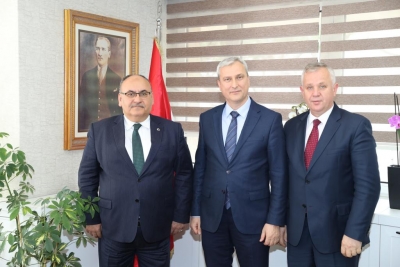  Başkan Hasan Can’dan 2. Bölge Kamu Hastaneleri Başkanı Prof. Dr. Kamil Özdil’e Ziyaret