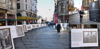 Beyoğlu’nda 10 Kasım’a Özel ‘Dünyanın Gözünden Atatürk Sergisi’ Açıldı
