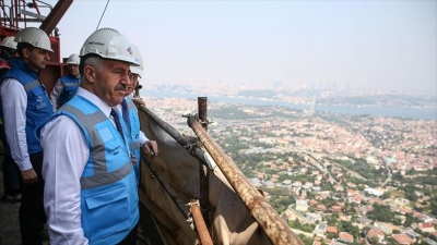 Çamlıca Kulesi'ne yılda 4,5 milyon turist bekleniyor