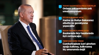 Erdoğan: Önümüzdeki süreçte faizin düştüğünü göreceğiz
