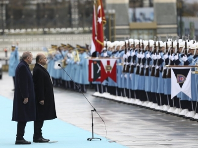 Irak Cumhurbaşkanı Salih Ankara’da