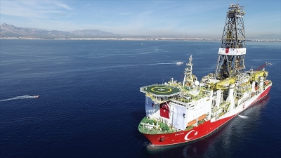 Milli sondaj gemisi Fatih Akdeniz'de ilk sondajına başlıyor