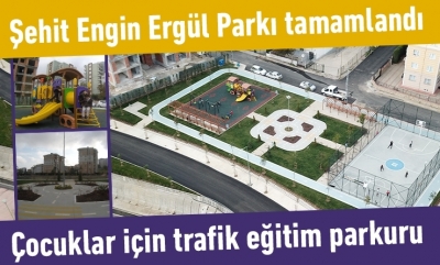 Şehit Engin Ergül Parkı tamamlandı