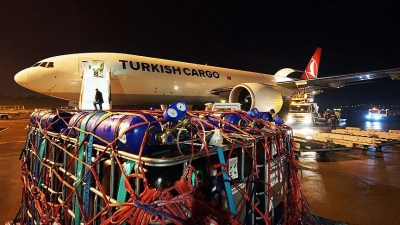 Turkish Cargo 1,5 milyon canlı çipurayı Umman'a taşıdı
